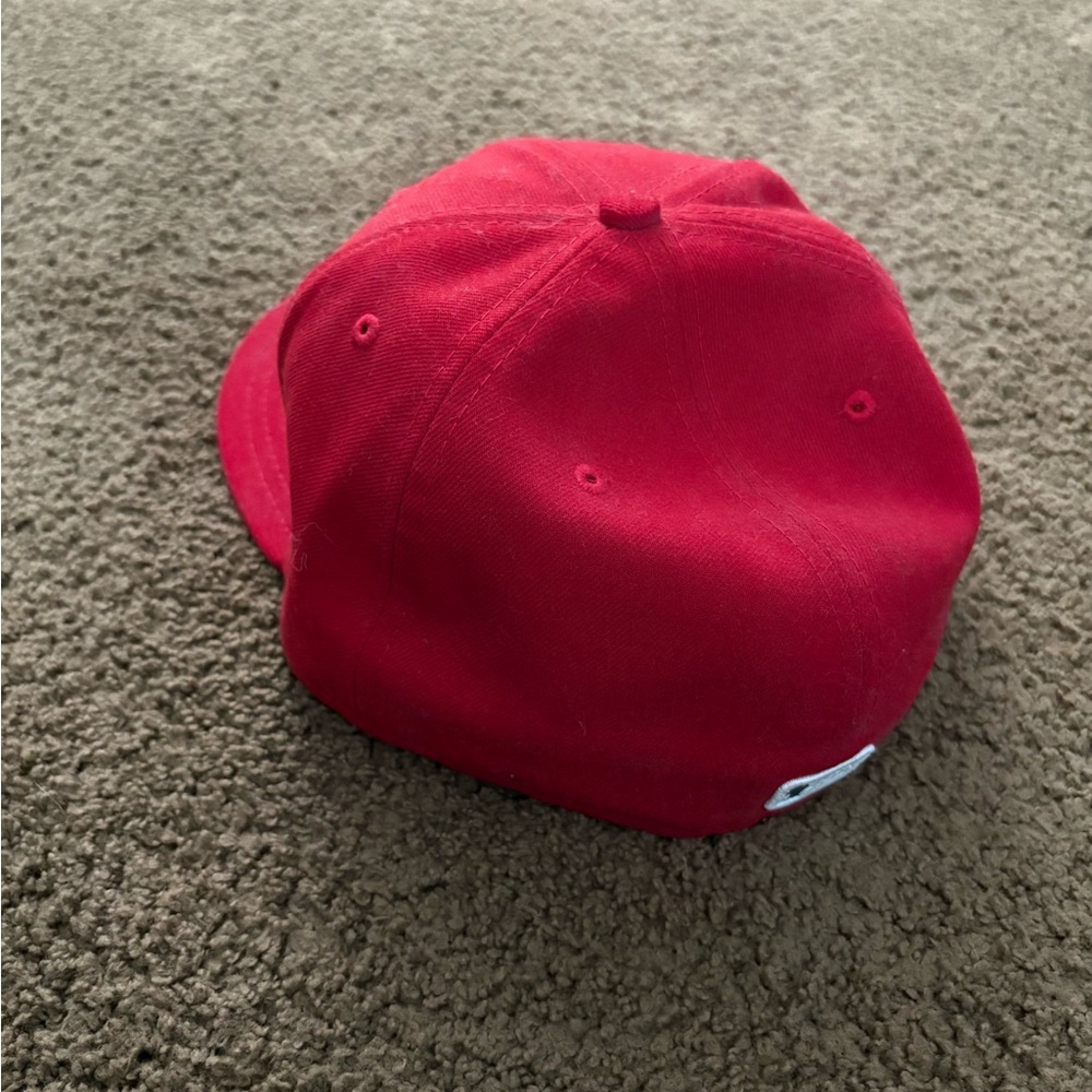 Red Baseball Cap - Picture 2 of 6